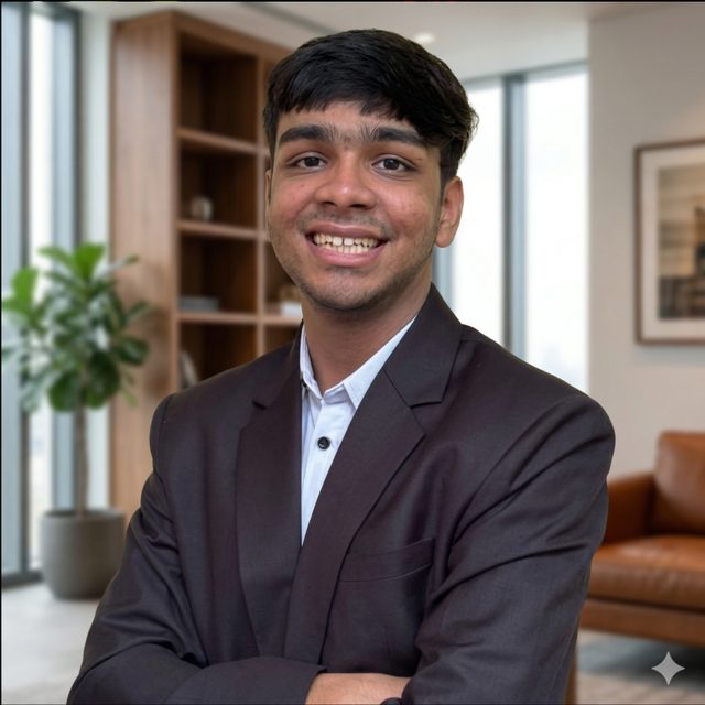 Mridul Mantri, Co-founder of Stratex